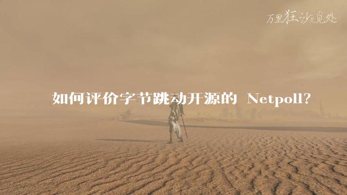如何评价字节跳动开源的 Netpoll？